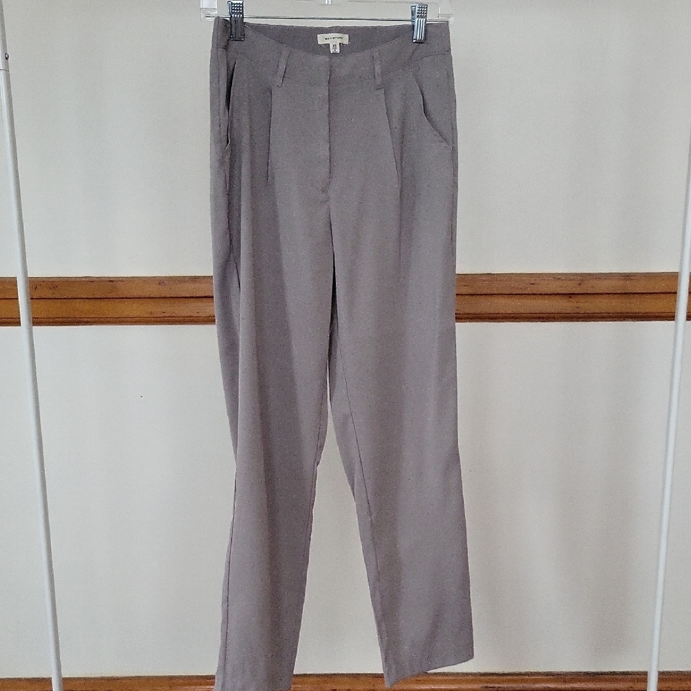 Max Studio Gray Trousers, XS